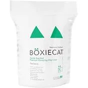 Boxiecat Gently Scented Premium Clay Cat Litter – 16 lbs
