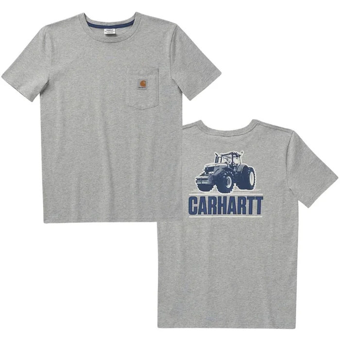 Boy’s Short Sleeve Tractor Tee-Shirt CA6262
