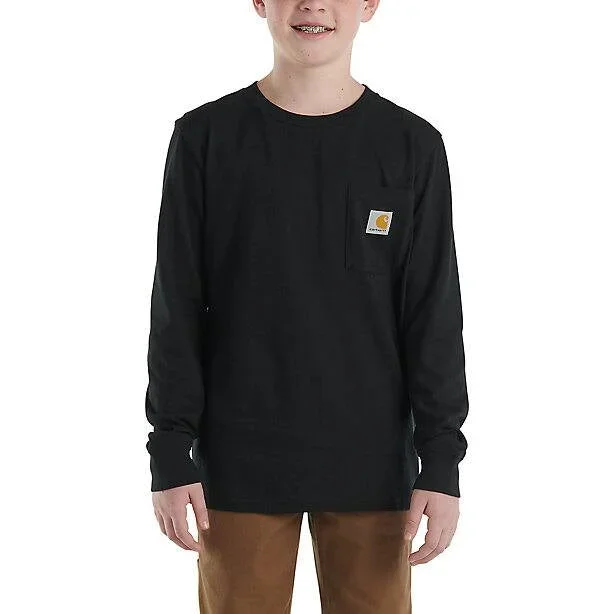 Boys’ Long-Sleeve Pocket T-Shirt CA6448