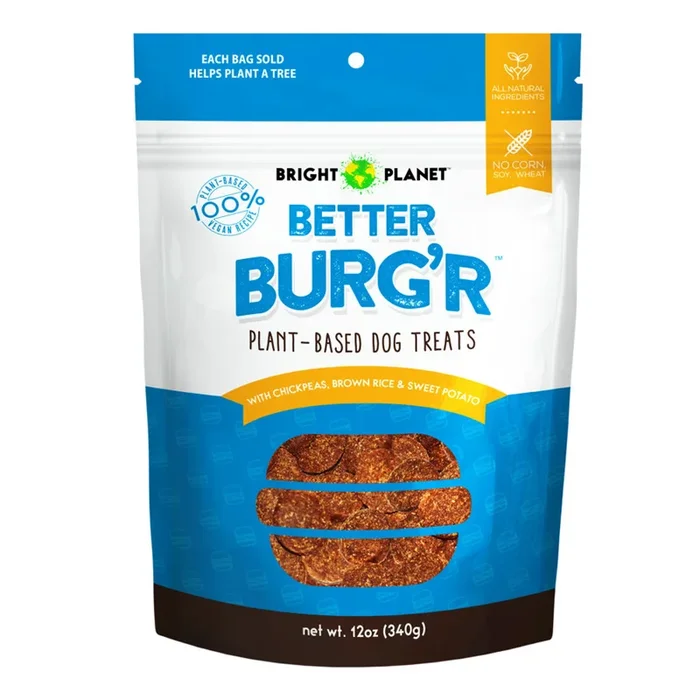 Bright Planet Pet Better Burg’r Dog Treat 1ea/12 oz