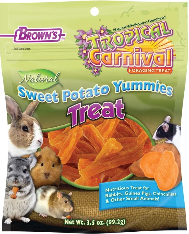 Brown’s Tropical Carnival Natural Sweet Potato Yummies 3.5 oz