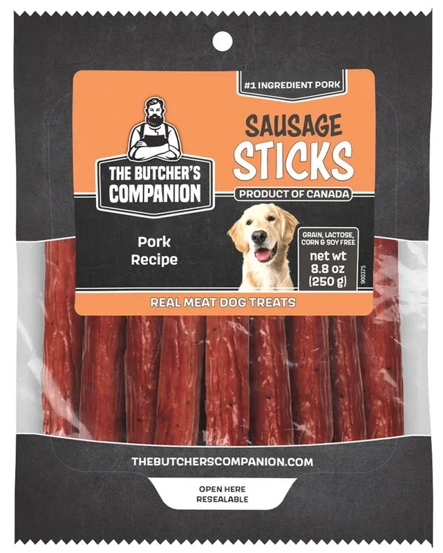 Butcher’s Companion Dog Sausage Sticks Pork 8.8oz