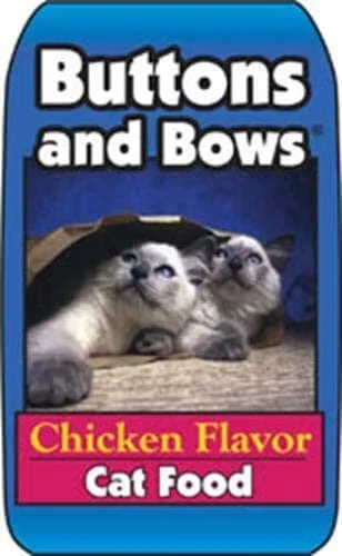Buttons and Bows Dry Cat Food – Chicken – 40 Lbs