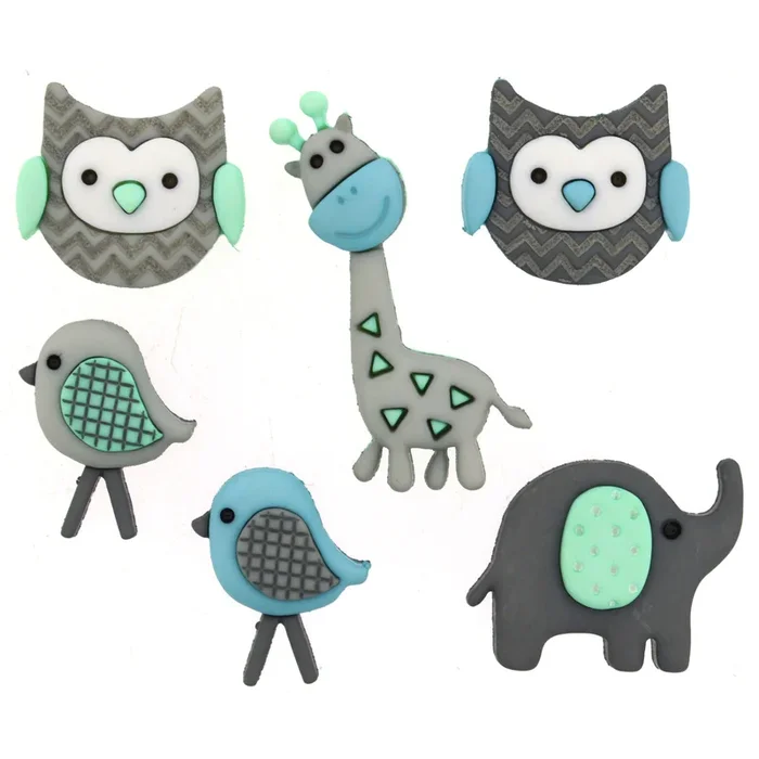 Buttons Jungle Baby 9317