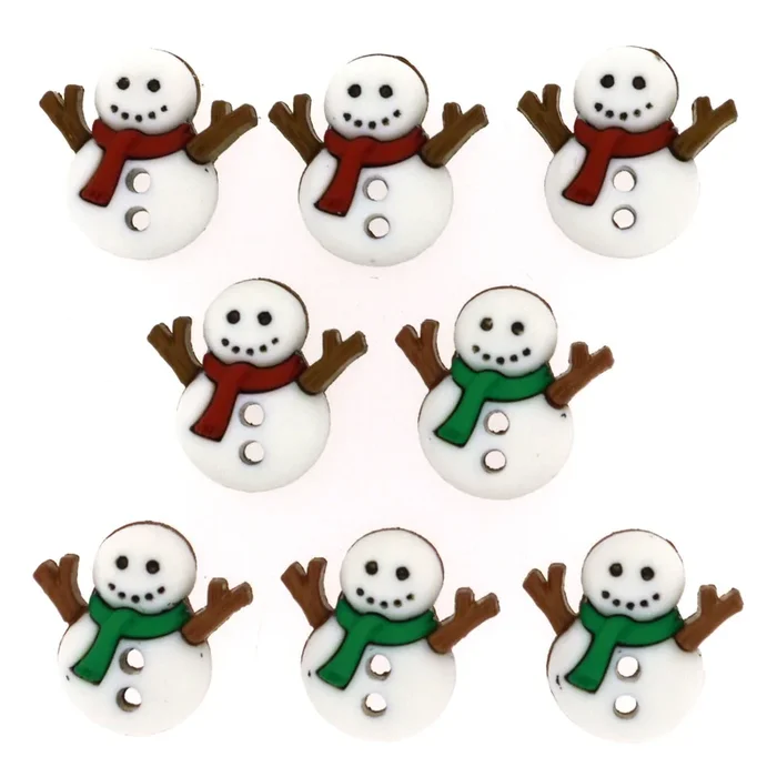 Buttons Sew Cute Snowmen 7494