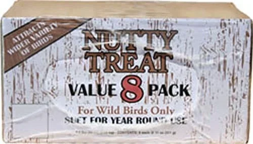 C&S Pictorial Label Nutty Value Pack Wild Bird Food – Nutty – 11 Oz – 8 Pack