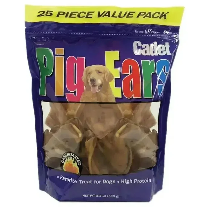 Cadet® Pig Ears Dog Treats 25 Count