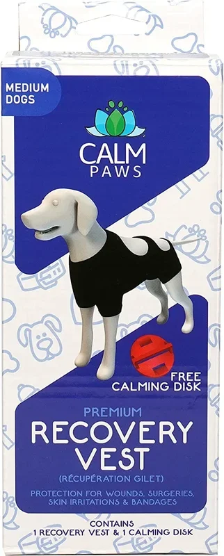 Calm Paws Calming Recovery Vest – Medium