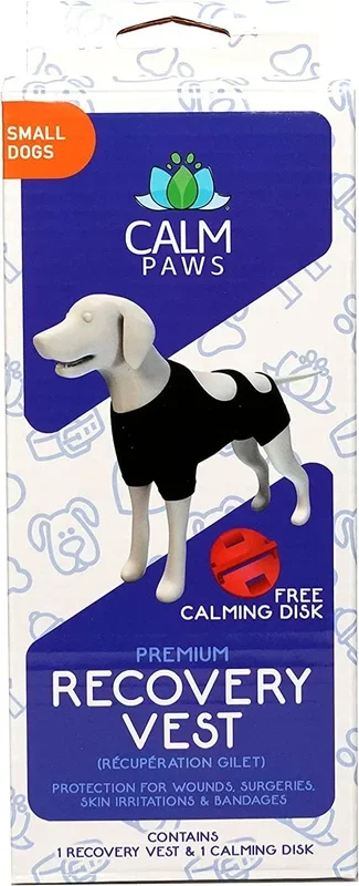 Calm Paws Calming Recovery Vest – Small