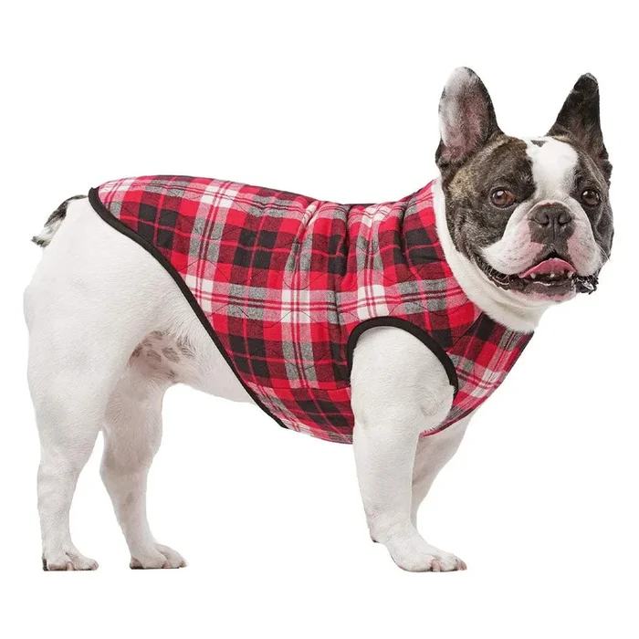 Canada Pooch Dog Reversible Vest Black