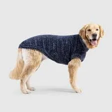 Canada Pooch Soho Sweater, Navy Mix, Size 10
