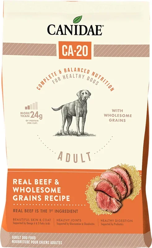 Canidae Ca-20 Recipe Dry Dog Food – Beef Grains – 7 Lbs