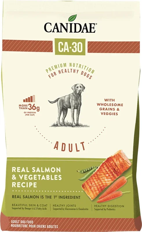 Canidae Ca-30 Recipe Dry Dog Food – Salmon/Pea/Carr – 25 Lbs