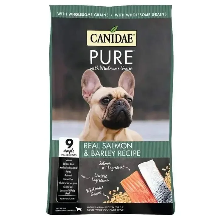CANIDAE PURE with Wholesome Grains Real Salmon & Barley Recipe Dry Dog Food