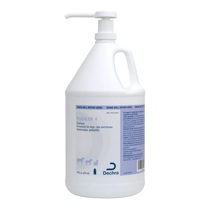 Champú TrizCHLOR 4 para perros, gatos y caballos