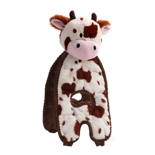 Charming Pet Products, Charming Pet Products Cuddle Tug Cozy Cow Dog Toy, 1 Each