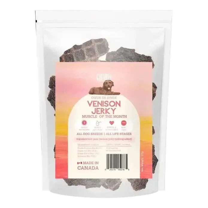 Charmy Pet Venison Jerky Dog Treats 2.7 oz