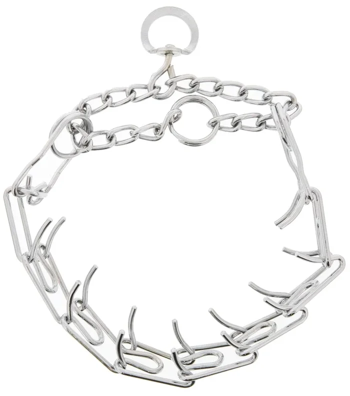 Choker Prong/Pinch/Spike Chain Collar 20′ For Dogs Up To 250 Lbs