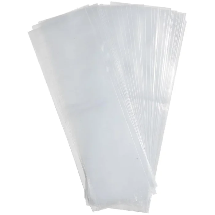 Clear Treat Bags 50-Count 3 x 10 inches 40000908