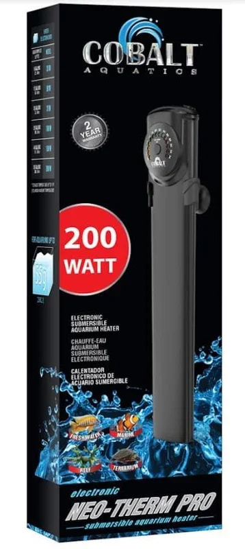 Cobalt Aquatics Neo-Therm Aquarium Heater – 200WT