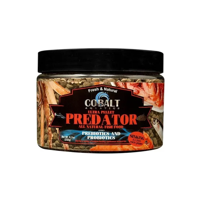 Cobalt Aquatics Ultra Predator Micro Fish Food – 8.2 Oz