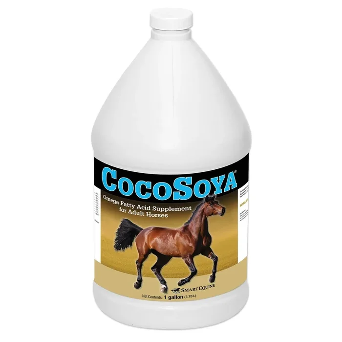 CocoSoya Oil, Omega Fatty Acid Supplement for Horses