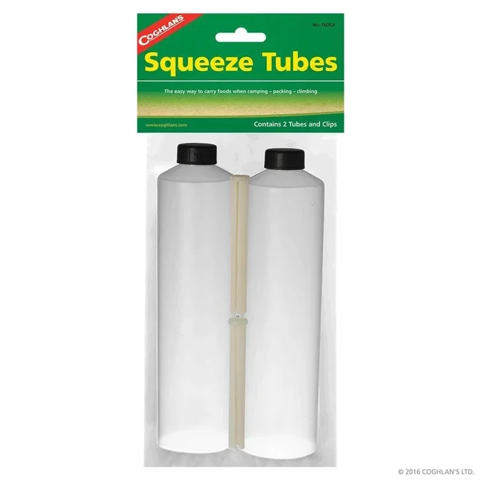 Coghlan’s Reusable Plastic Food Squeeze Tubes