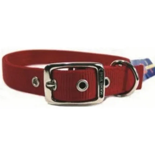 Collar Double Thick 1″ 20″ Red 1 Each by Hamilton