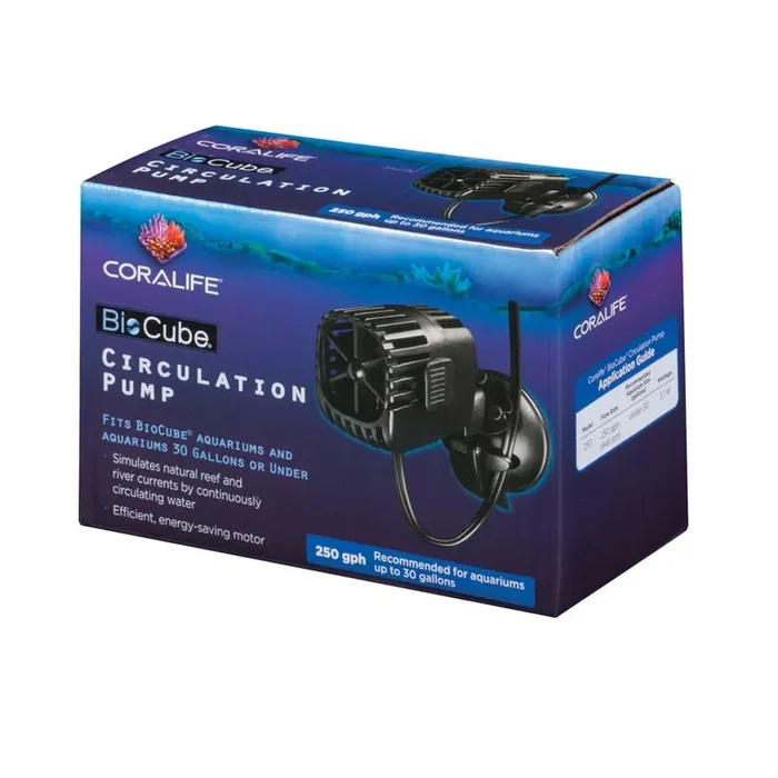 Coralife Biocube Circulation Pump – Black – 250 GPH