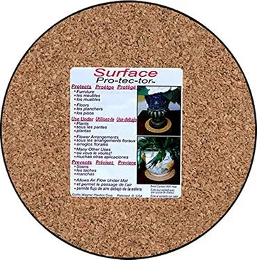 CORK PLANT MATS 10 INCH
