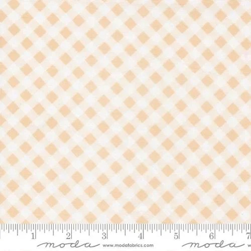 Country Rose Collection Gingham Checks Cotton Fabric 5174