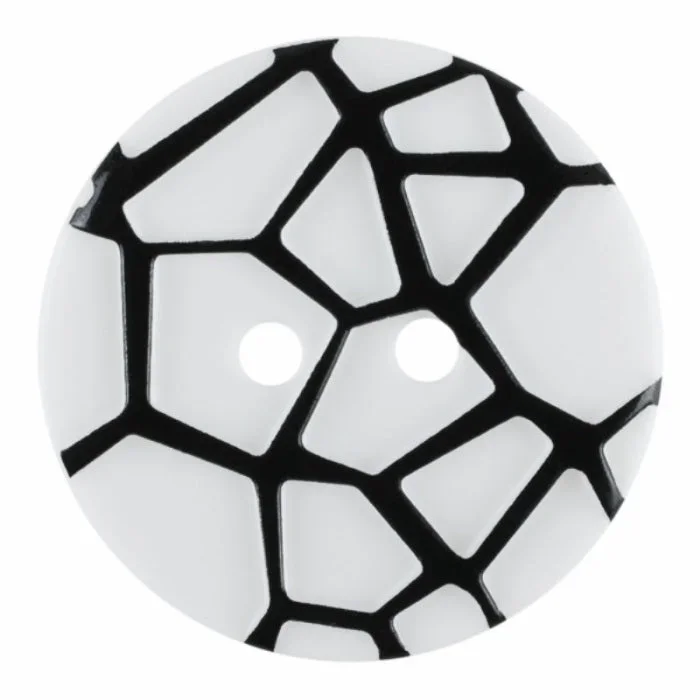 Crackle White Buttons DB-0097, 99, 100