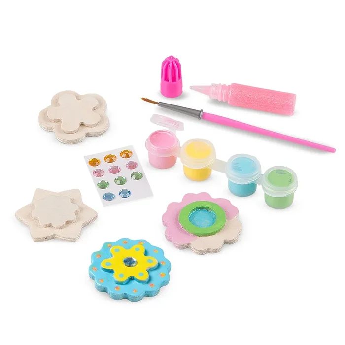 Created by Me! Flower Magnets Wooden Craft Kit 9582