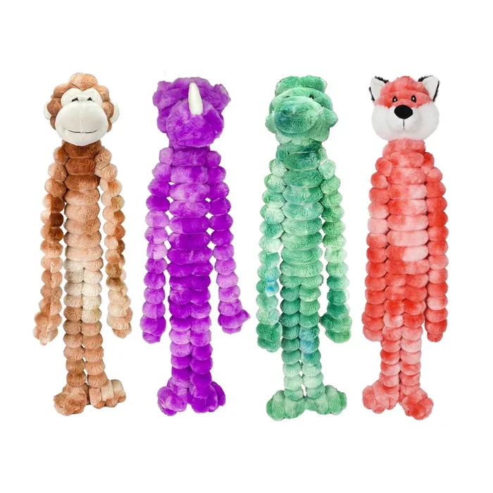 Crimpy Cuddlerz, 27″, Assorted (Alligator, Monkey, Rhino, Fox)