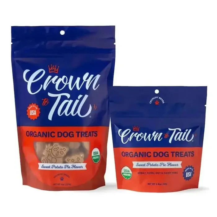 Crown to Tail Organic Sweet Potato Pie Crunchy Dog Treats