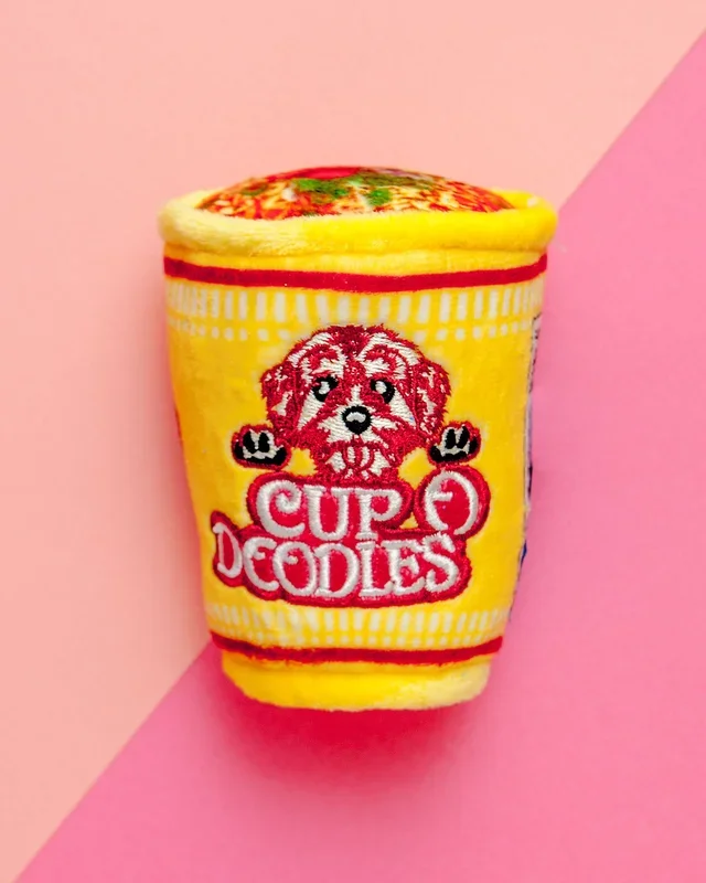 Cup o’ Doodles Plush Dog Toy