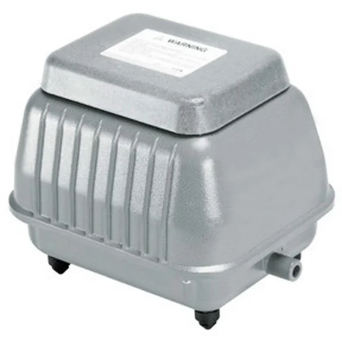 Danner, Danner Oxy-Flow AP-60 High Volume Aquarium Air Pump Silver, 1 Each