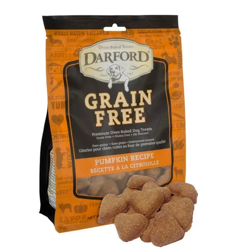 Darford, Darford Grain Free Pumpkin Recipe Biscuits, Regular, Pumpkin, 1 Each/12 Oz