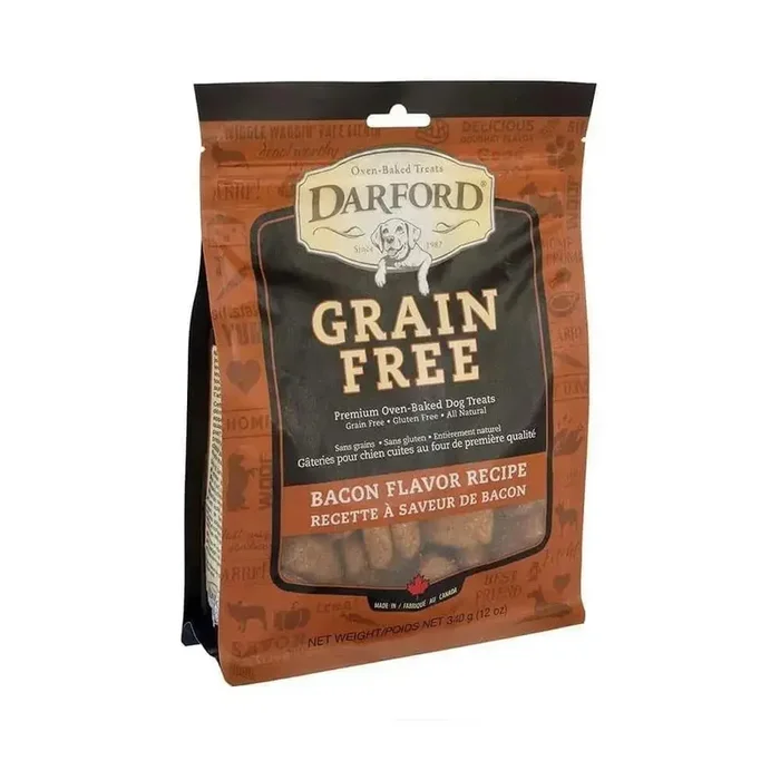 Darford® Grain Free Bacon Recipe Premium Oven Baked Dog Treats 12 Oz