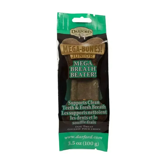 Darford® Mega Breath Beater! Jr. Flavor Dog Treat 3.5 Oz