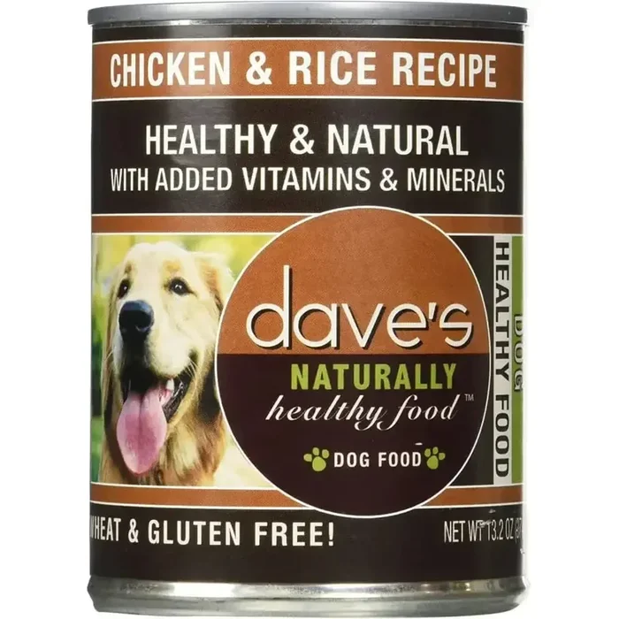 Dave’s Pet Food™ Naturally Healthy Chicken & Rice Dog Food 13 Oz x 12 Count