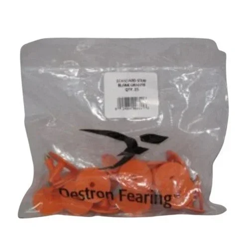Digital Angel Corp (fearing), Male Button Orange Blank, Bag Of 25