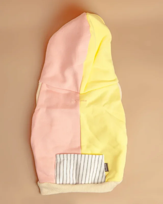 Dog Hoodie in Banana Split