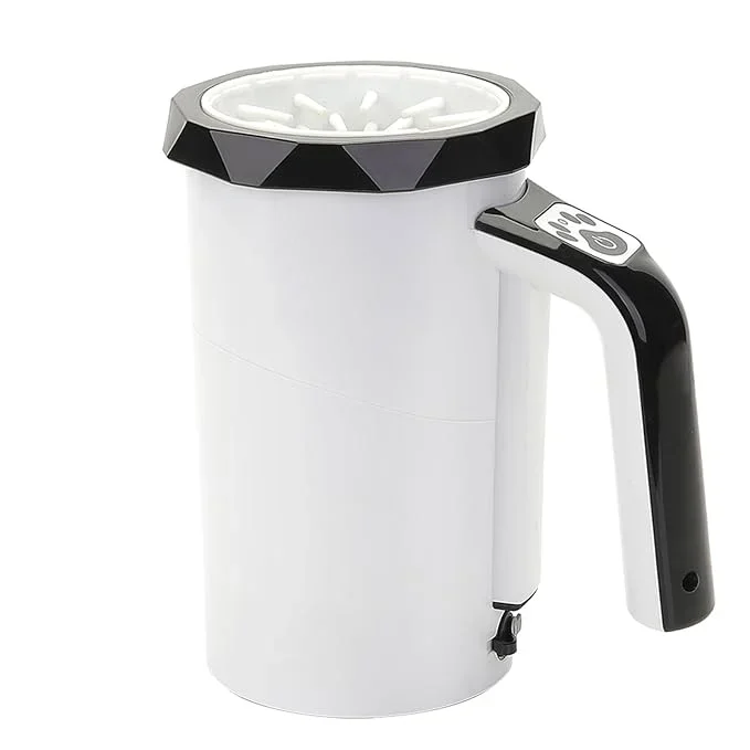 Dog Paw Cleaner, Washer with Soft Silicone Brush, Rechargeable Automatic Pet Paw Cleaner Cup for Small Medium Dogs and Cats