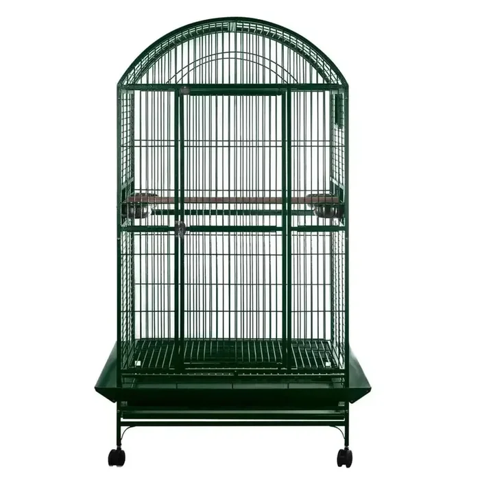 Dome Top Bird Cage with 1″ Bar Spacing 40″x30″x75″