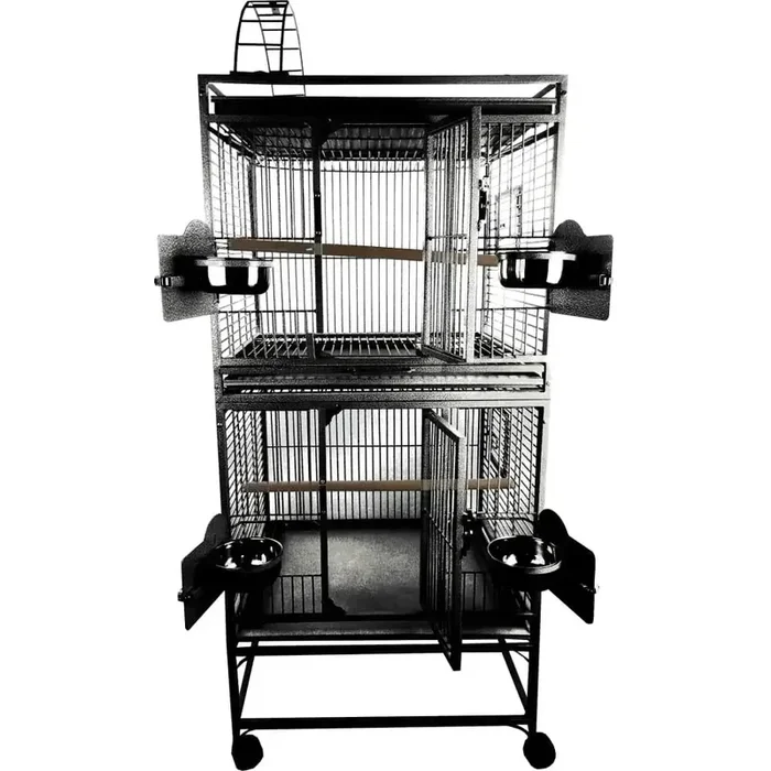 Double Stack Bird Cage with PlayTop
