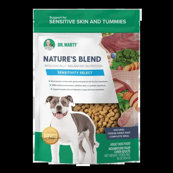 Dr. Marty Freeze-Dried Nature’s Blend Allergen Free/Sensitivity Select, 16oz