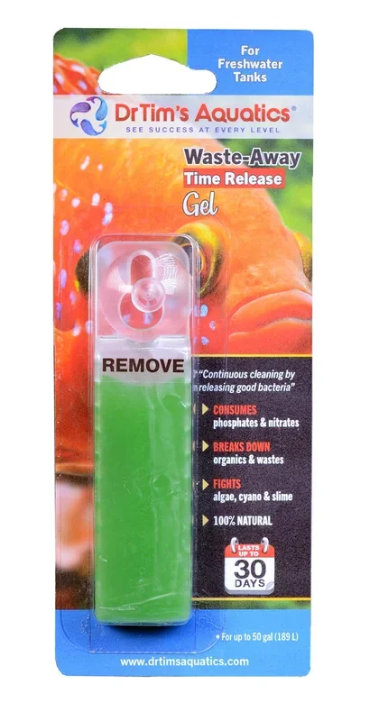 Dr Tim’s Aquatics Waste-Away Release Gel Freshwater Water Clarifer – (30GAL) – Medium