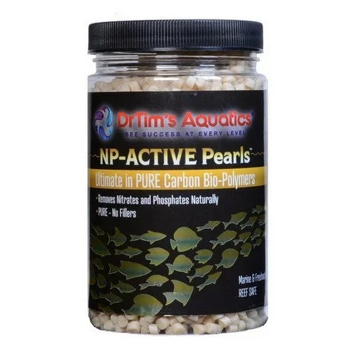Dr Tims Aquatics, Dr. Tim’s Aquatics NP-Active Pearls for Nutrient Reduction All Aquarium, 15.21 Oz