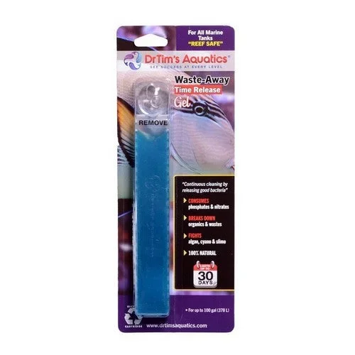 Dr Tims Aquatics, Dr. Tim’s Aquatics Waste-Away Marine Time Release Gel Water Clarifier, 1 Each /Large